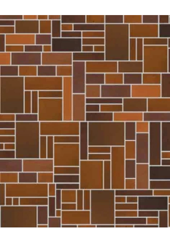 Eshel Maket Geometrik Desenli Karton Duvar 1/50 3lü