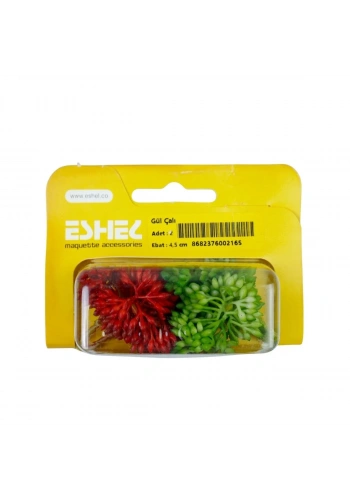Eshel Maket Gül Çalı 4.5cm 2li