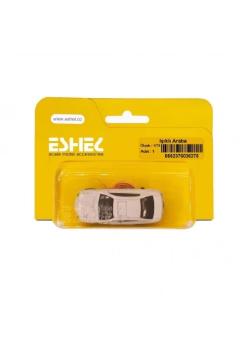Eshel Maket Işıklı Araba 1/75