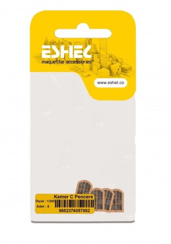 Eshel Maket Kemer C Pencere 1/200 4lü