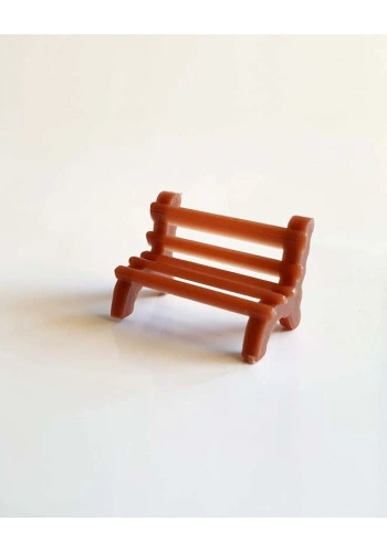 Eshel Maket Klasik Oturma Bankı 1/200 3lü