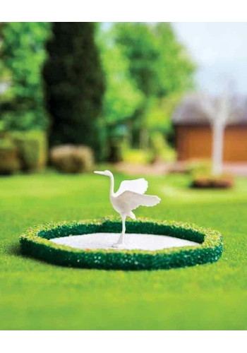 Eshel Maket Kuş Heykel 1/100 2li