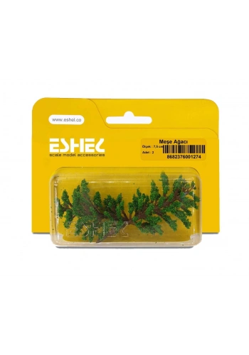 Eshel Maket Meşe Ağacı 7,5cm 2li