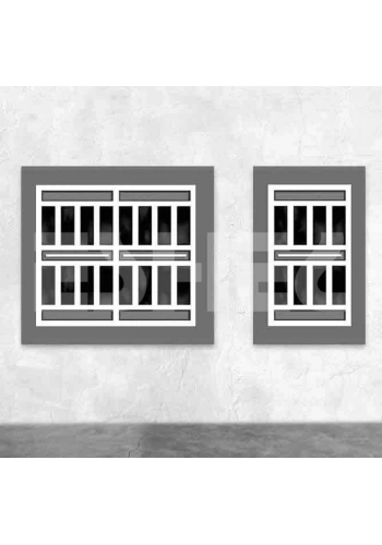 Eshel Maket Modern Kapı Seti C 1/100 2li