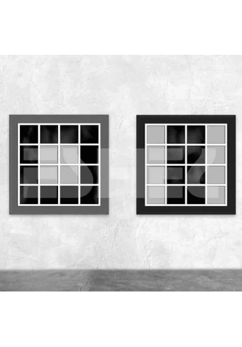 Eshel Maket Modern Set A Pencere 1/50 4lü