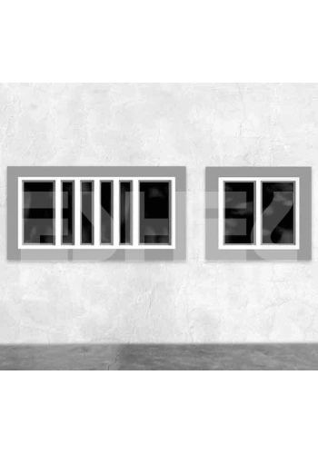 Eshel Maket Modern Set D Pencere 1/50 4lü