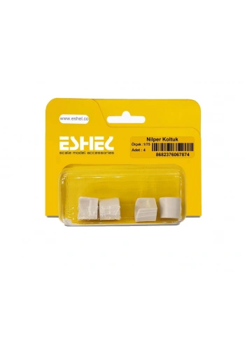 Eshel Maket Nilper Koltuk 1/75 4lü