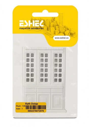 Eshel Maket Raflı Dolap 1/30
