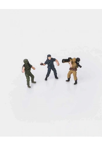 Eshel Maket Renkli Askeri İnsan Figürleri 1/50 2li