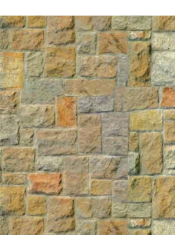 Eshel Maket Renkli Küp Taş Desenli Karton Duvar 1/100 3lü