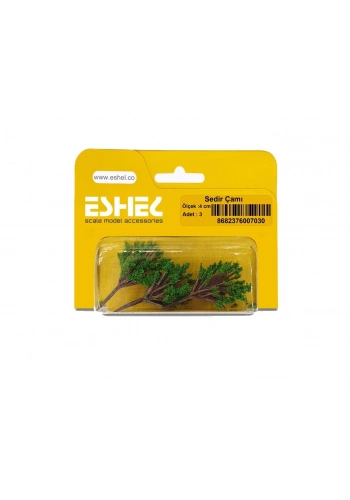 Eshel Maket Sedir Çamı 4cm 3lü