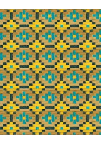 Eshel Maket Sekizgen Kiremit Desenli Karton Duvar 1/50 3lü