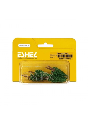 Eshel Maket Sekoya Çamı 3cm 6lı