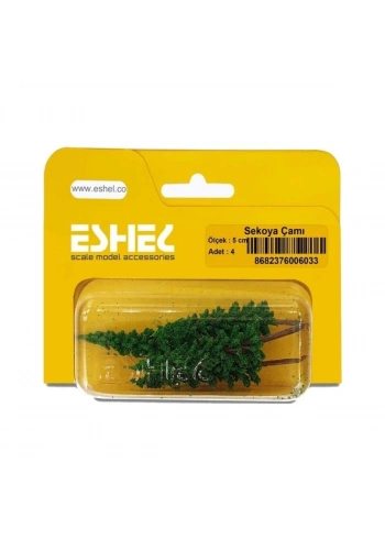 Eshel Maket Sekoya Çamı 5cm 4lü