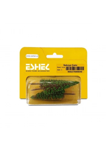 Eshel Maket Sekoya Çamı 6cm 3lü