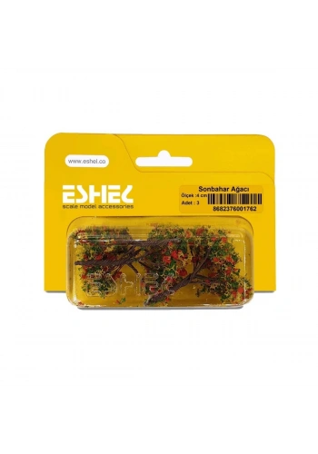 Eshel Maket Sonbahar Ağacı 4cm 3lü