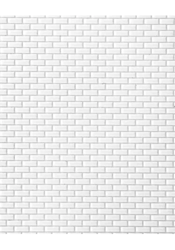 Eshel Maket Tuğla Desenli ABS Kabartmalı Duvar 1/200