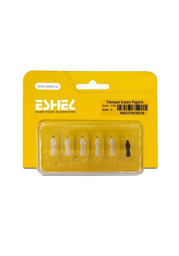 Eshel Maket Yöresel İnsan Figürü 1/100 6lı