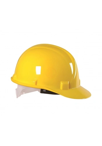 Essafe Vidalı Baret Ter Bantlı CE EN 397 Sarı - GE1537S