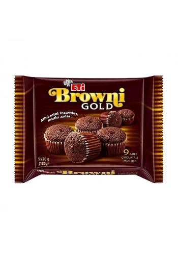 ETİ BROWNİ GOLD MİNİ KEK 180gr
