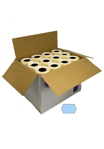 Etiketleme Makinesi Açık Mavi Etiket 96Adet