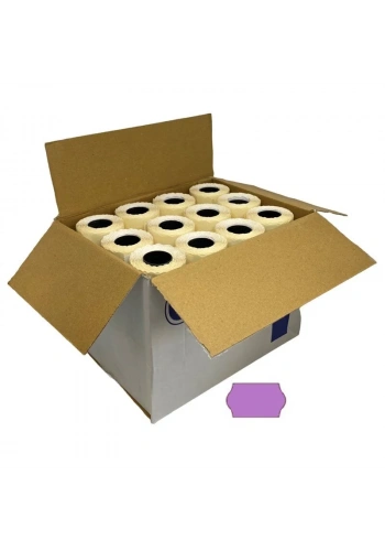 Etiketleme Makinesi Eflatun Etiket 96Adet