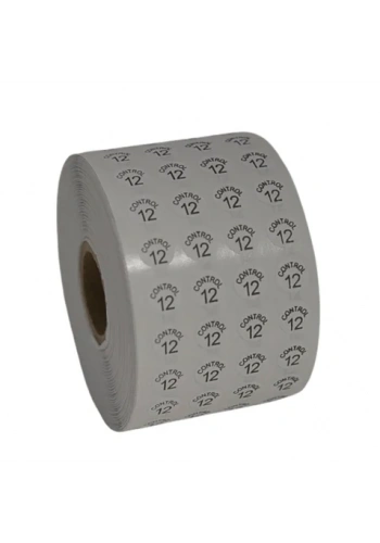 Etiketleme Makinesi Kontrol Etiket 12 No (5 Rulo 50.000 Adet)
