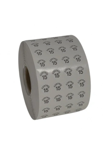 Etiketleme Makinesi Kontrol Etiket 15 No (5 Rulo 50.000 Adet)