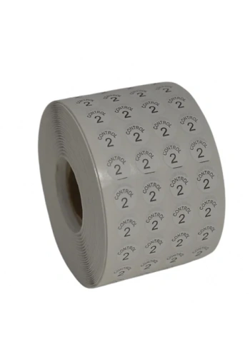 Etiketleme Makinesi Kontrol Etiket 2 No (5 Rulo 50.000 Adet)