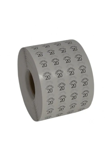Etiketleme Makinesi Kontrol Etiket 20 No (5 Rulo 50.000 Adet)