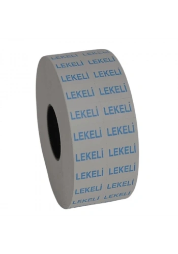 Etiketleme Makinesi Lekeli Etiket 5.000 Adet