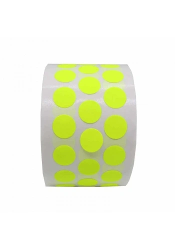 Etiketleme Makinesi Nokta Etiket Sarı