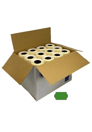 Etiketleme Makinesi Yeşil Etiket 96Adet