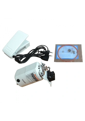 Ev Tipi Aile Dikiş Makinesi Motoru (Beyaz) 220V - 100W  63HF-100