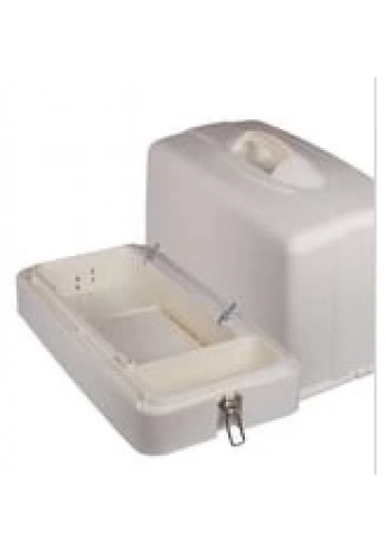 Ev Tipi Aile Dikiş Makinesi Plastik Krem Çanta