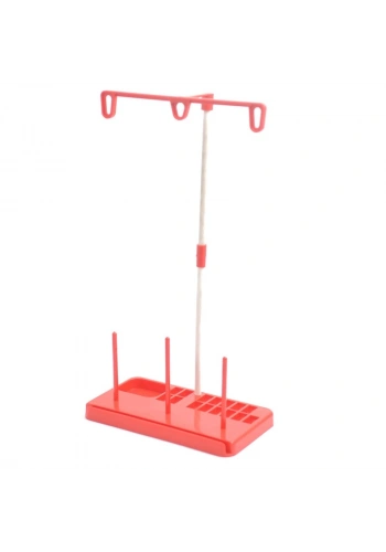 Ev Tipi Dikiş Makinesi Kırmızı Plastik Çardak Seti / TS-500