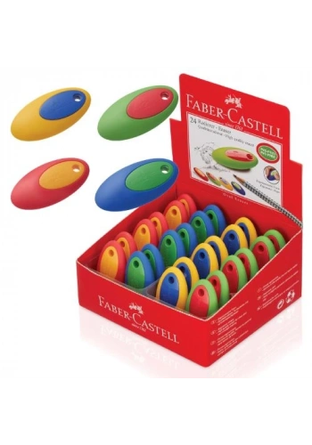 FABER 182330 ELİPS SİLGİ RENKLİ 24 LÜ KT