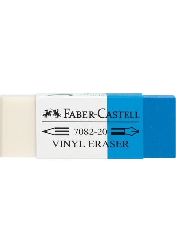 Faber Castell 708220 Mavi-Beyaz Silgi