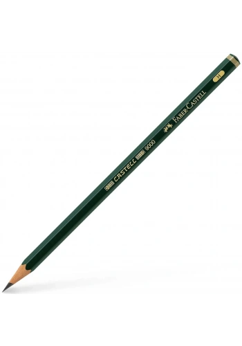 Faber Castell 9000 Yeşil Seri Dereceli Eskiz Cizim Kalemi H