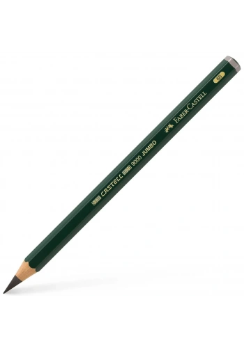 Faber Castell 9000 Yeşil Seri Jumbo Dereceli Eskiz Cizim Kalemi 6b