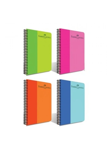 Faber Defter Pp Kpk Bicolor Spiralli 60 Yp Kareli 5075000125000