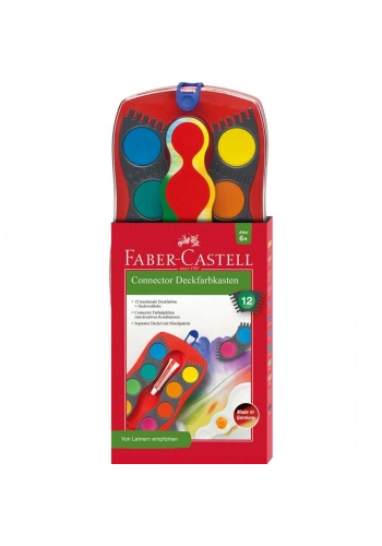 Faber Castell Değiştirilebilir Tablet Suluboya12 Renk