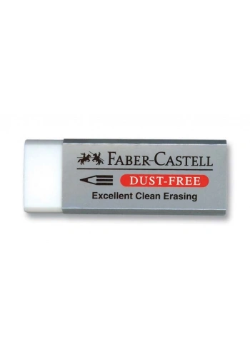 Faber Castell Dust-Free Beyaz Silgi Büyük Boy