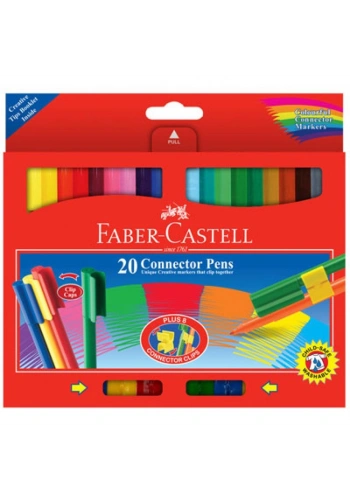 Faber Castell Eğlenceli Keçeli Kalem Seti 20 Renk