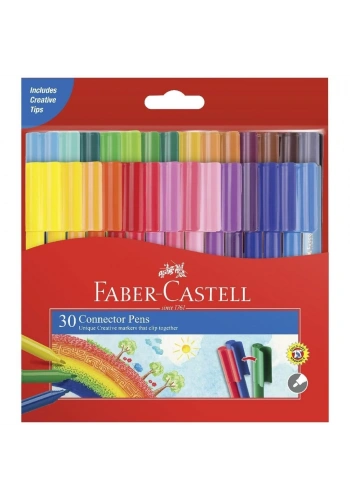 Faber Castell Eğlenceli Keçeli Kalem Seti 30 Renk