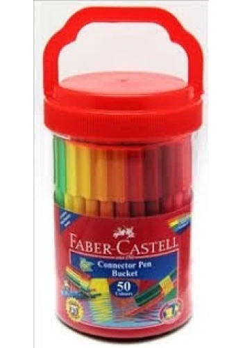 Faber Castell Eğlenceli Keçeli Kalem Seti 50 Renk