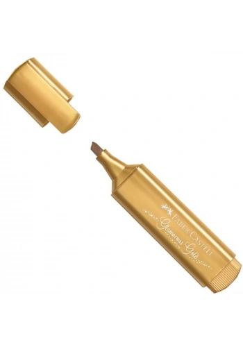 Faber Castell Fosforlu Kalem 46 Metalik Altın 5030154650