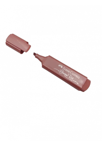 Faber Castell Fosforlu Kalem 46 Metalik Glorius Red