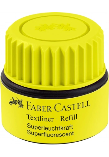 Faber Castell Fosforlu Kalem Mürekkebi 1549 25ml Sarı