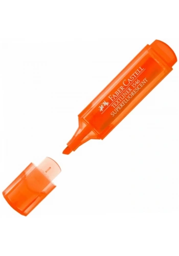 Faber-Castell Fosforlu Kalem Şeffaf Gövde Turuncu 1546 5030154615000